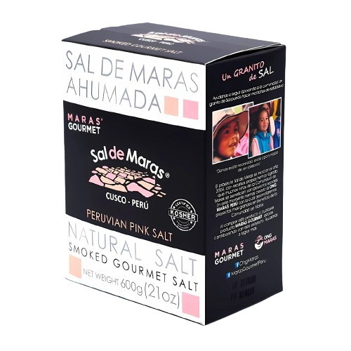 Sel de Maras fumé en boîte, format cadeau