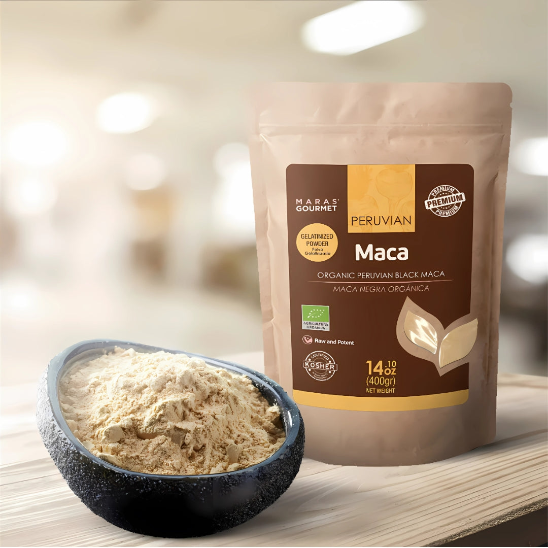Maca noire bio de l'altiplano de Junín, Pérou