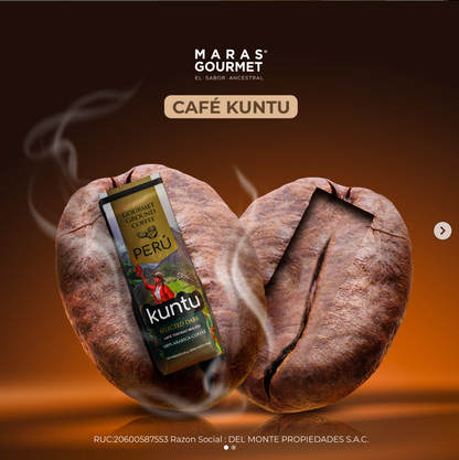 Café péruvien Kuntu en grains, Andes Nature