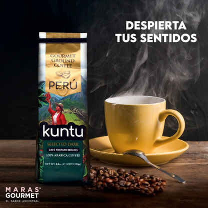 Sachet de café Kuntu moulu 250 g refermable