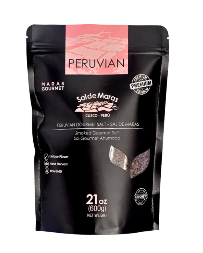 Sachet de sel de Maras fumé 600 g Andes Nature