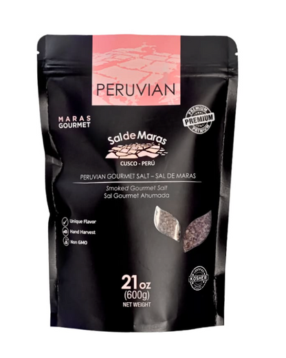 Sachet de sel de Maras fumé 600 g Andes Nature